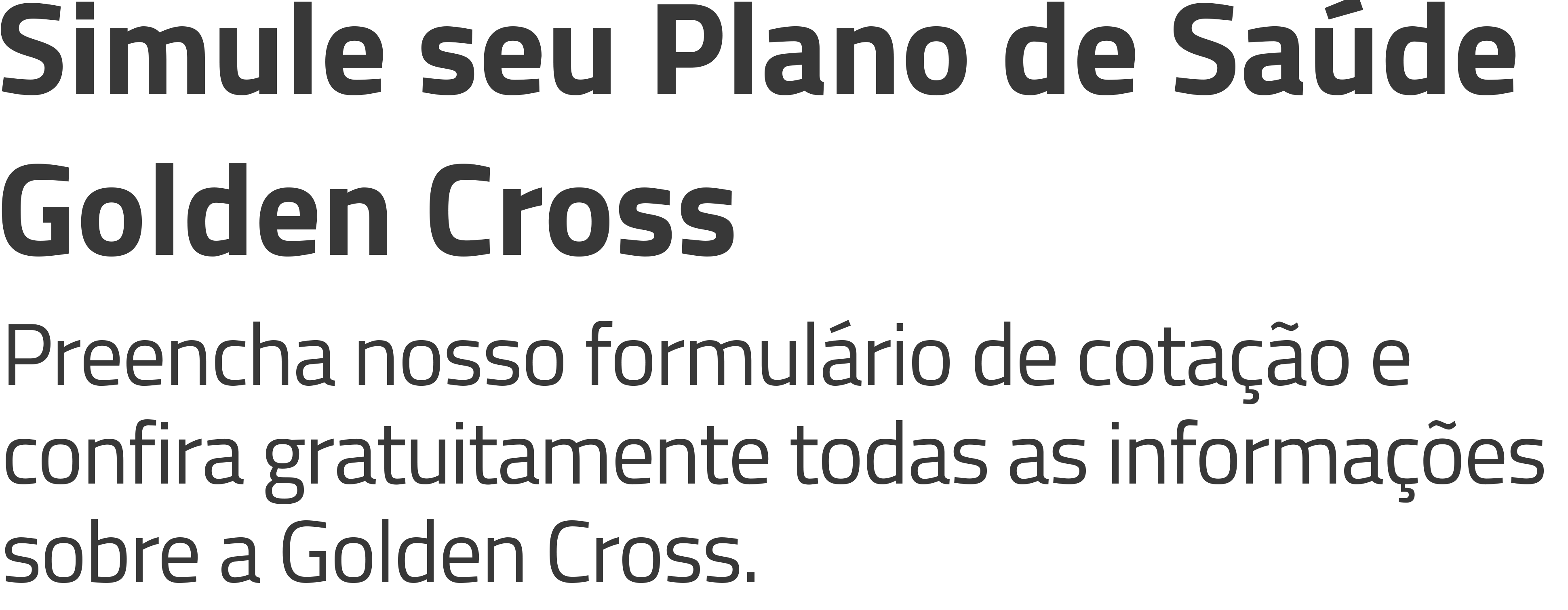 Golden Cross Plano de saúde - Oficial Planos de Saúde